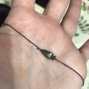 Rustic Gold Kendra Scott Spear Necklace